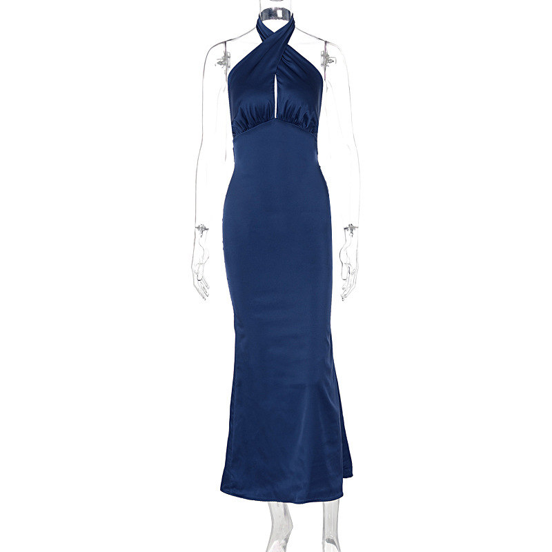 Summer Fashion Elegant Backless Sleeveless Dress - View 7