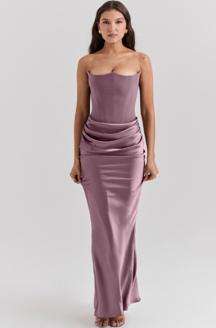 Slim Tube Top Long Dress Sexy Fashion Bandeau Backless Party Evening Dresses For Women Clothing - View 36