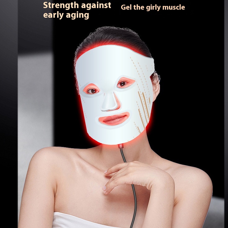 Silicone Mask Beauty Instrument Led Beauty Mask Photon Skin Rejuvenation - View 2