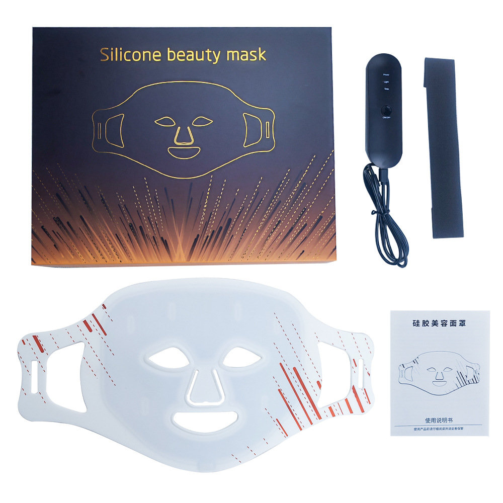 Silicone Mask Beauty Instrument Led Beauty Mask Photon Skin Rejuvenation - View 5