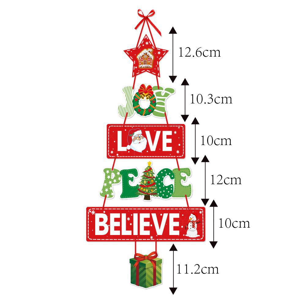 Christmas Decoration Door Width Hanging Decoration Party Decoration - View 7