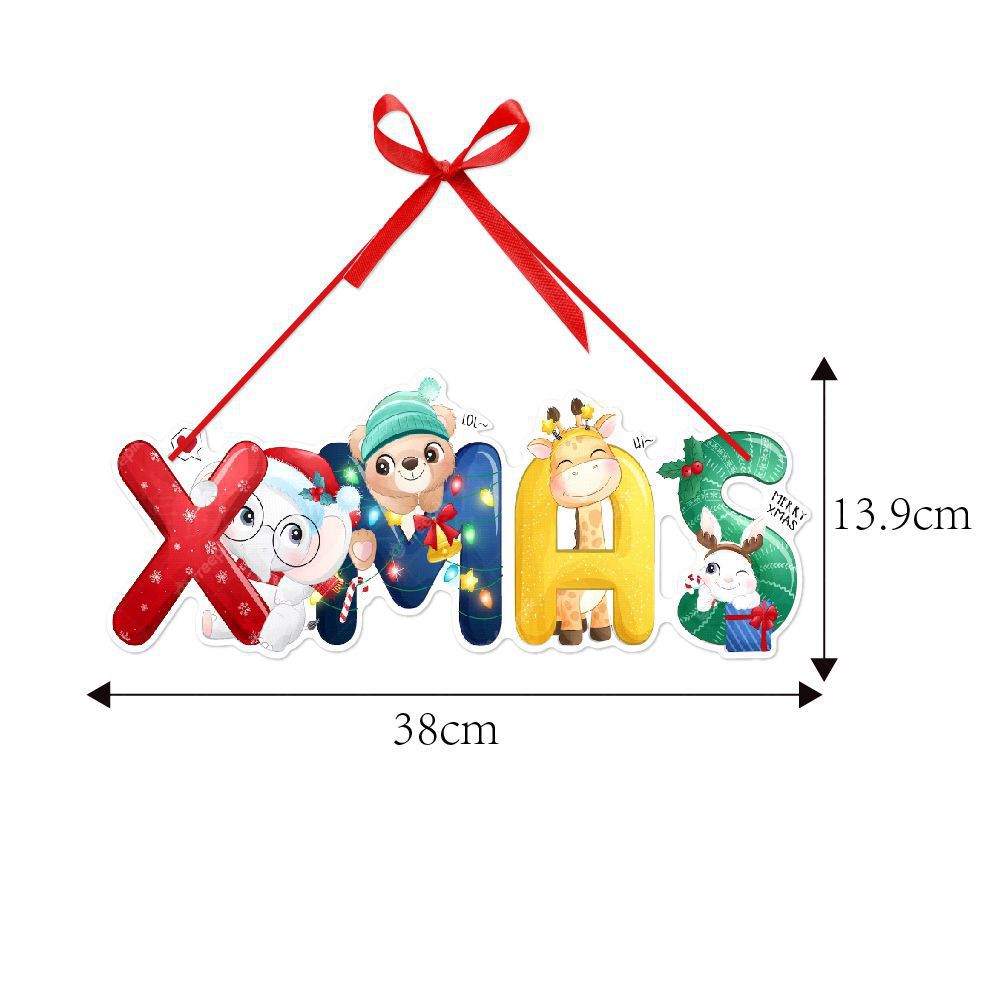 Christmas Decoration Door Width Hanging Decoration Party Decoration - View 8