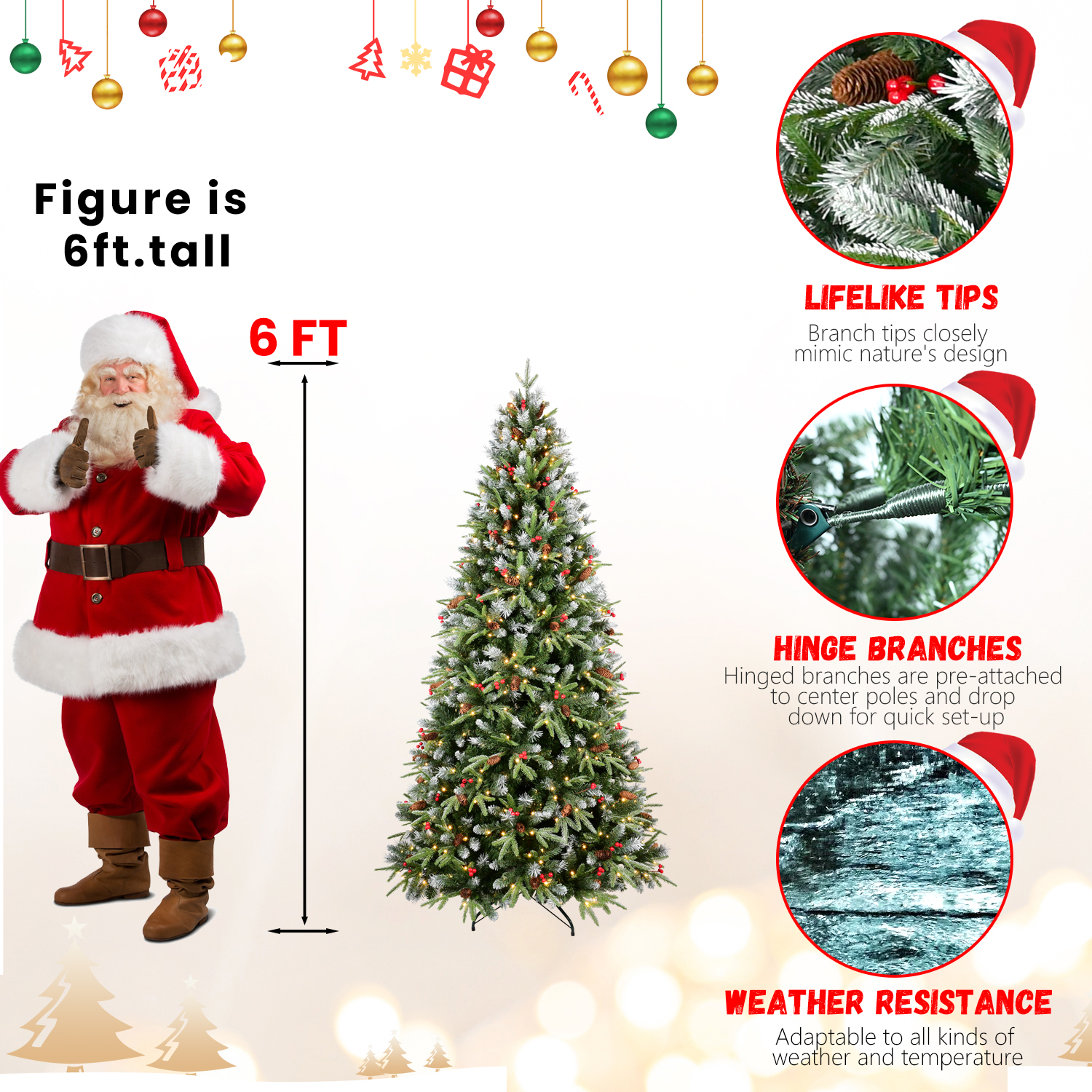 PVC Christmas Tree, Christmas Decorations - View 9