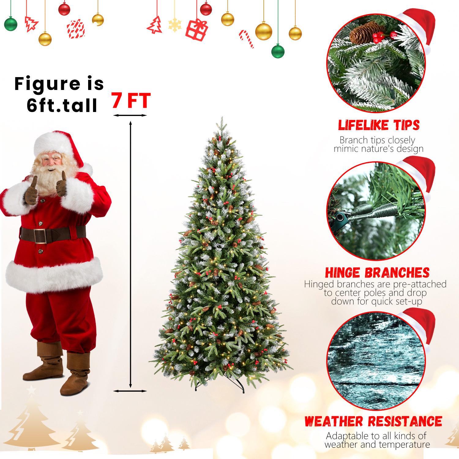 PVC Christmas Tree, Christmas Decorations - View 10