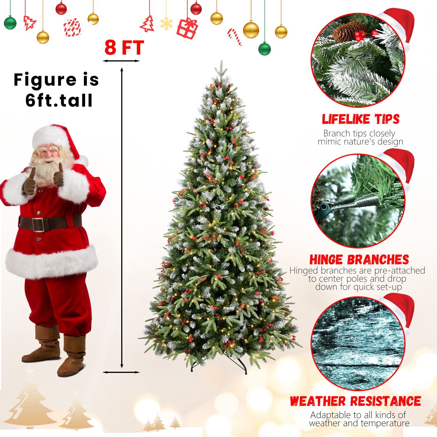 PVC Christmas Tree, Christmas Decorations - View 12