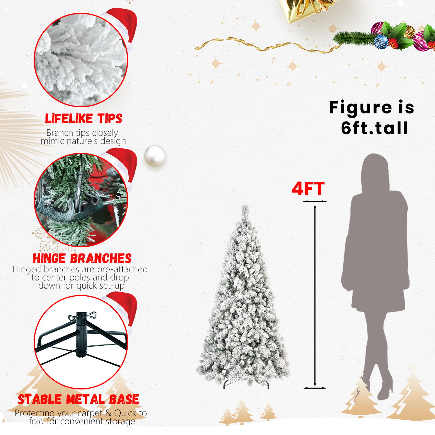 PVC Christmas Tree, Christmas Decorations - View 7