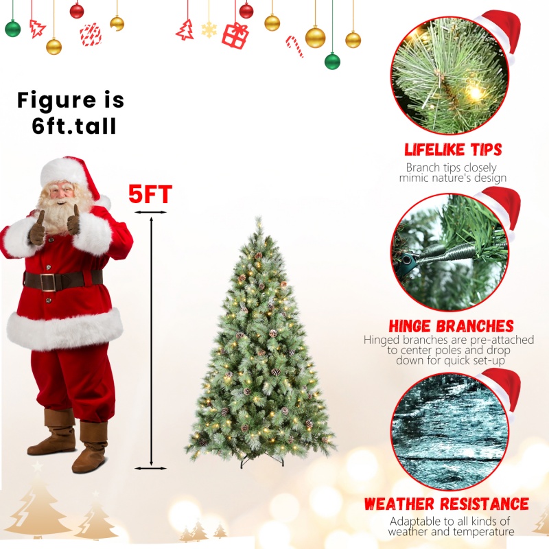 PVC Christmas Tree, Christmas Decorations - View 7