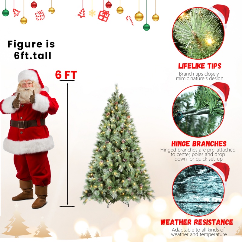 PVC Christmas Tree, Christmas Decorations - View 8