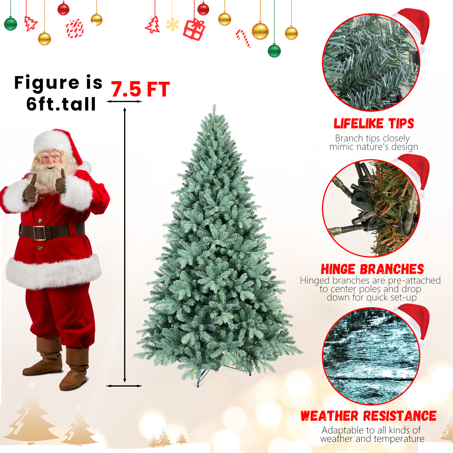 PE, PVC Christmas Tree, Christmas Decorations - View 9