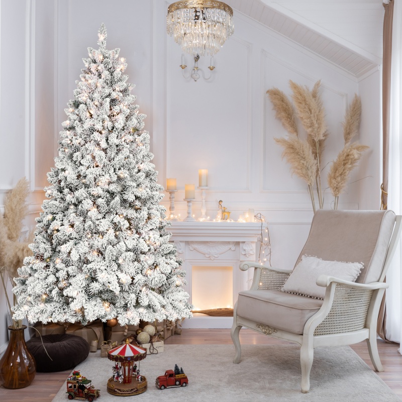 PVC, Christmas Tree, Christmas Decorations, Warm Lights - View 3