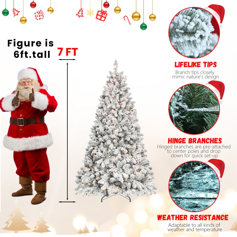 PVC, Christmas Tree, Christmas Decorations, Warm Lights - View 12