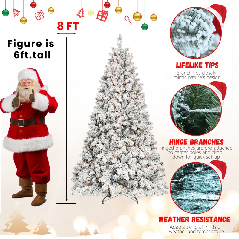 PVC, Christmas Tree, Christmas Decorations, Warm Lights - View 14